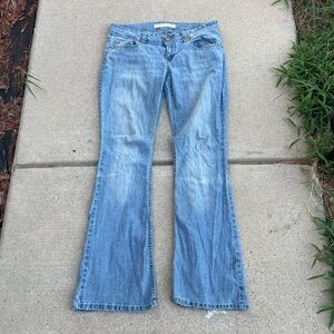 light wash boot cut jeans!